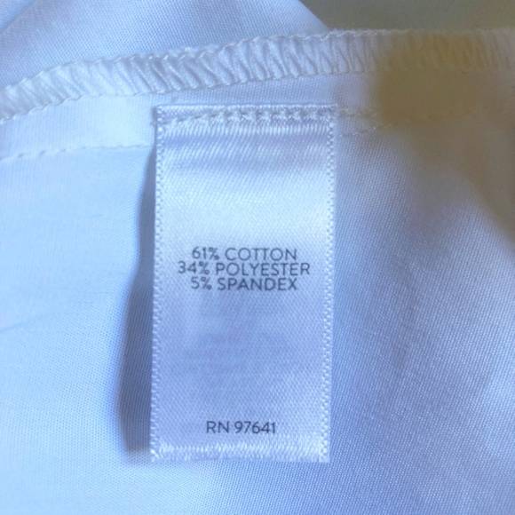 J. JILL White  A-Line Tunic Blouse NWT Medium - Picture 7 of 7